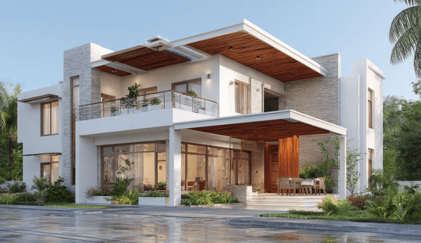 Key Ways Trusted Contractors Maximise Space and Design in a 6 BHK Villa