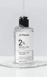 How Skin Factor Salicylic Acid Cleanser Helps Unclog Pores and Prevent Breakouts