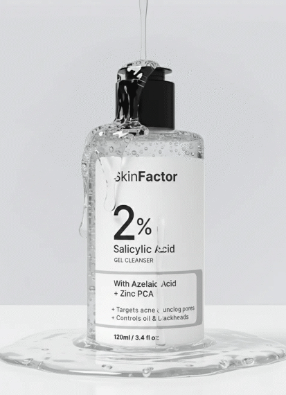 How Skin Factor Salicylic Acid Cleanser Helps Unclog Pores and Prevent Breakouts