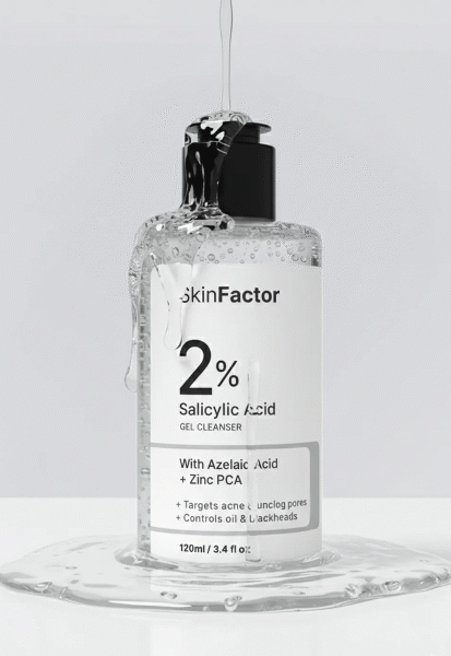 How Skin Factor Salicylic Acid Cleanser Helps Unclog Pores and Prevent Breakouts