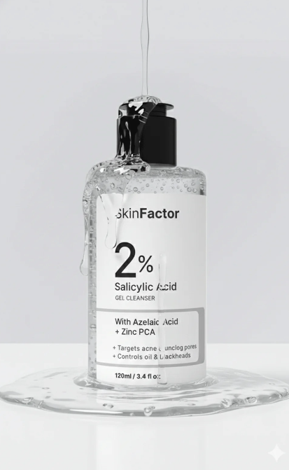 How Skin Factor Salicylic Acid Cleanser Helps Unclog Pores and Prevent Breakouts