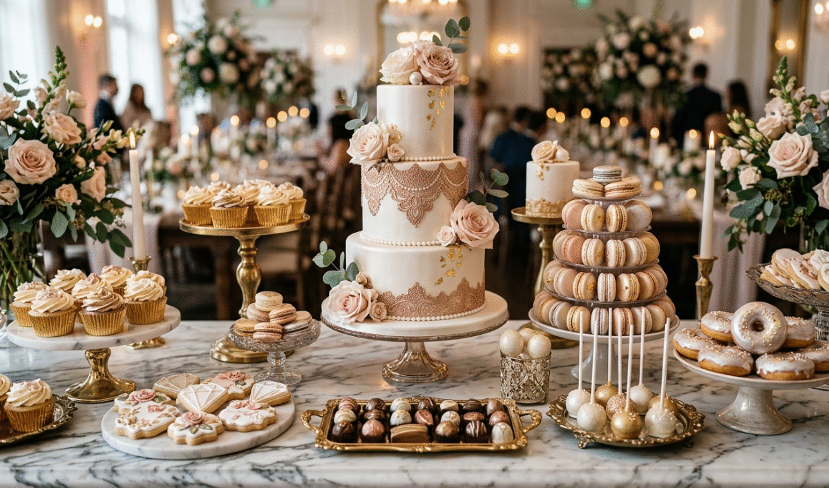 Creative Dessert Decorations Using Edible Luster Dust