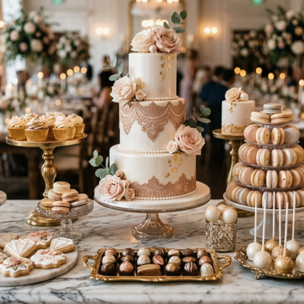 Creative Dessert Decorations Using Edible Luster Dust