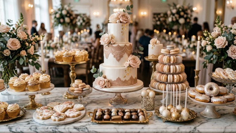 Creative Dessert Decorations Using Edible Luster Dust